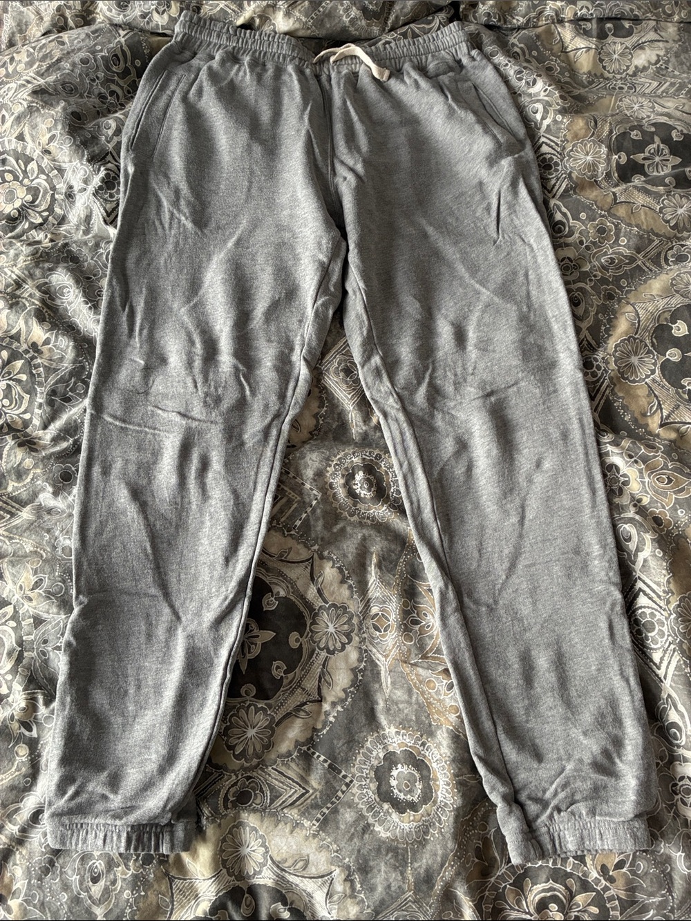 Mini Mioche Cozy Adult Joggers in Heather Grey